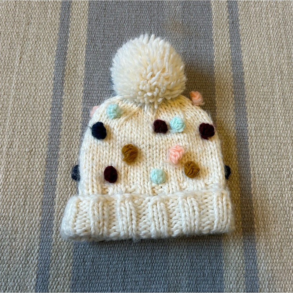 Blueberry Hill Pom Pom Hat 12-24 mo